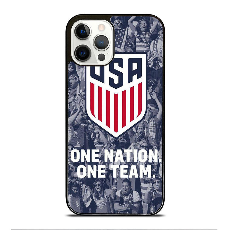 USA SOCCER TEAM ONE NATION ONE TEAM iPhone 12 Pro Case Cover