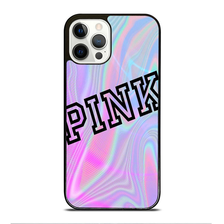 VICTORIA'S SECRET PINK COLORFULL iPhone 12 Pro Case Cover