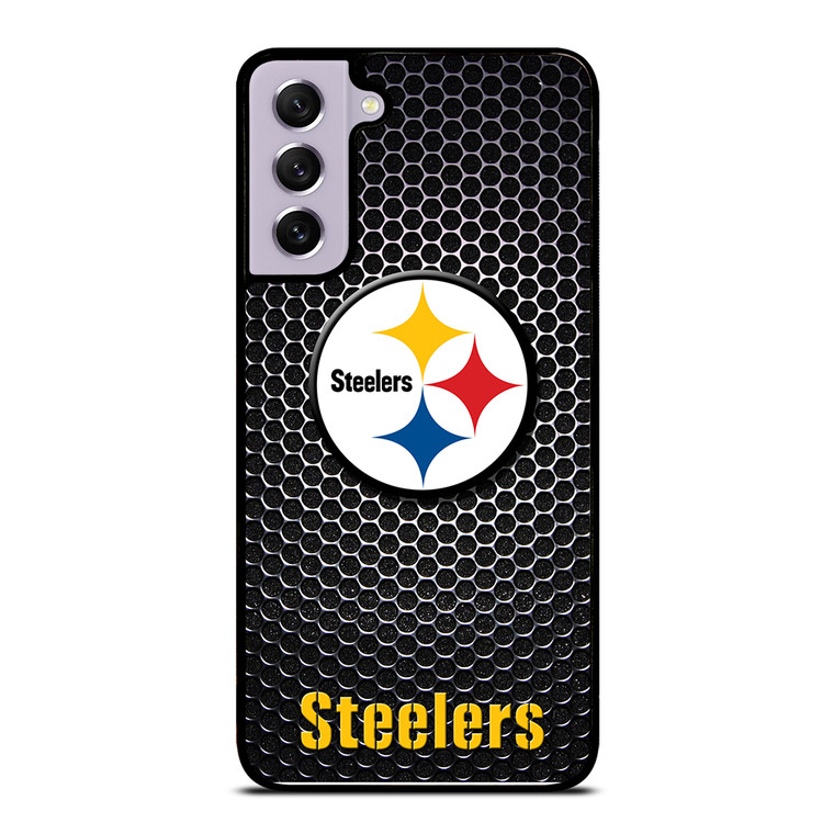 PITTSBURGH STEELERS METAL Samsung Galaxy S21 FE Case Cover