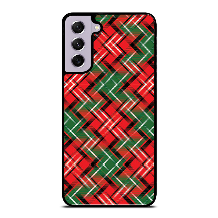 PLAID CHRISTMAS Samsung Galaxy S21 FE Case Cover