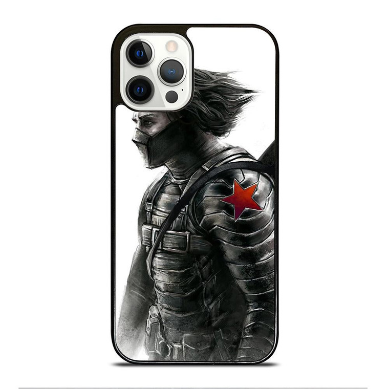 WINTER SOLDIER MARVEL iPhone 12 Pro Case Cover