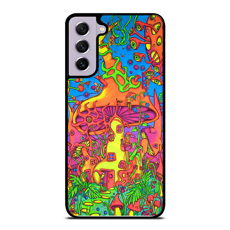 PSYCHEDELIC VISUALS HOUSE Samsung Galaxy S21 FE Case Cover PSYCHEDELIC VISUALS HOUSE Samsung Galaxy S21 FE Case Cover