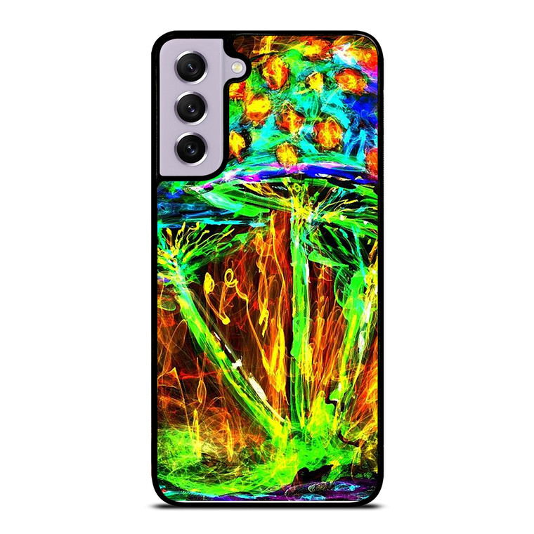 PSYCHEDELIC VISUALS MUSHROOM Samsung Galaxy S21 FE Case Cover PSYCHEDELIC VISUALS MUSHROOM Samsung Galaxy S21 FE Case Cover