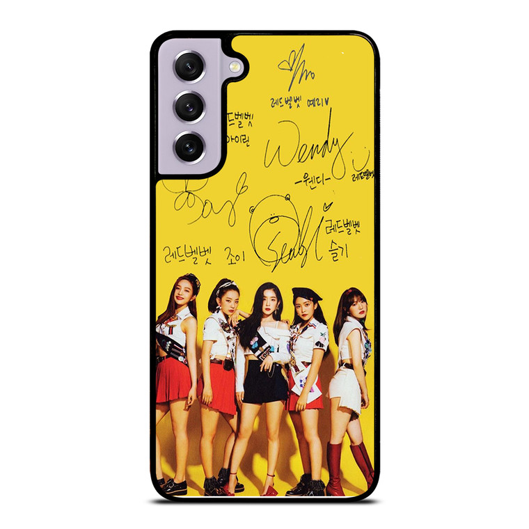 RED VELVET SIGNATURE Samsung Galaxy S21 FE Case Cover