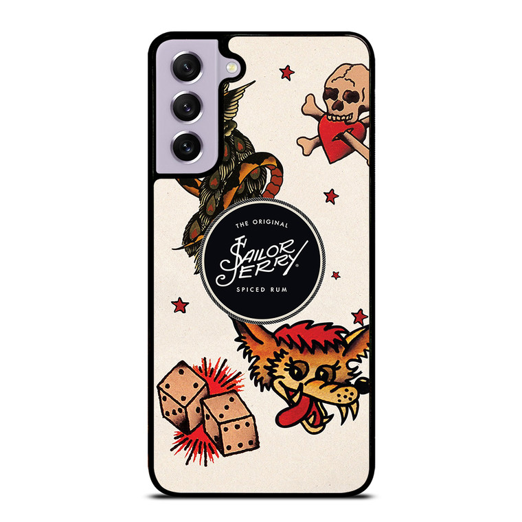 SAILOR JERRY TATTOO LOGO Samsung Galaxy S21 FE Case Cover