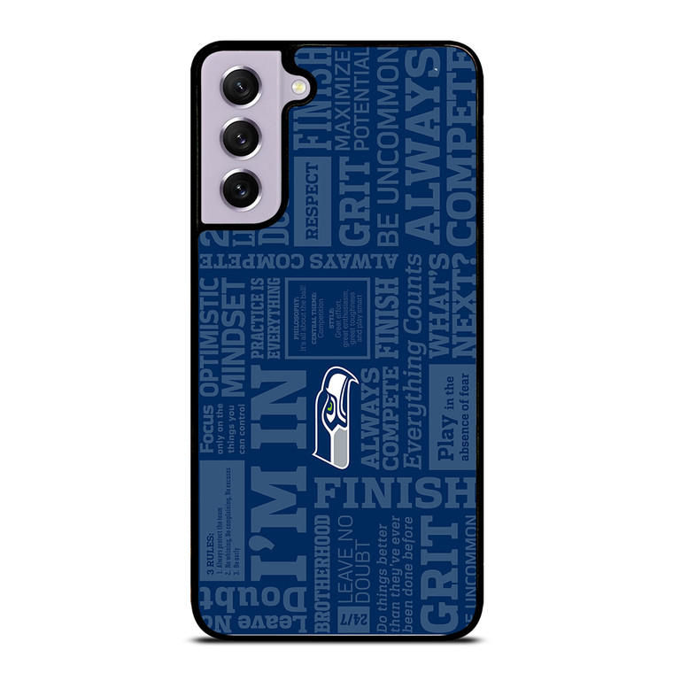 SEATTLE SEAHAWKS MANTRA Samsung Galaxy S21 FE Case Cover