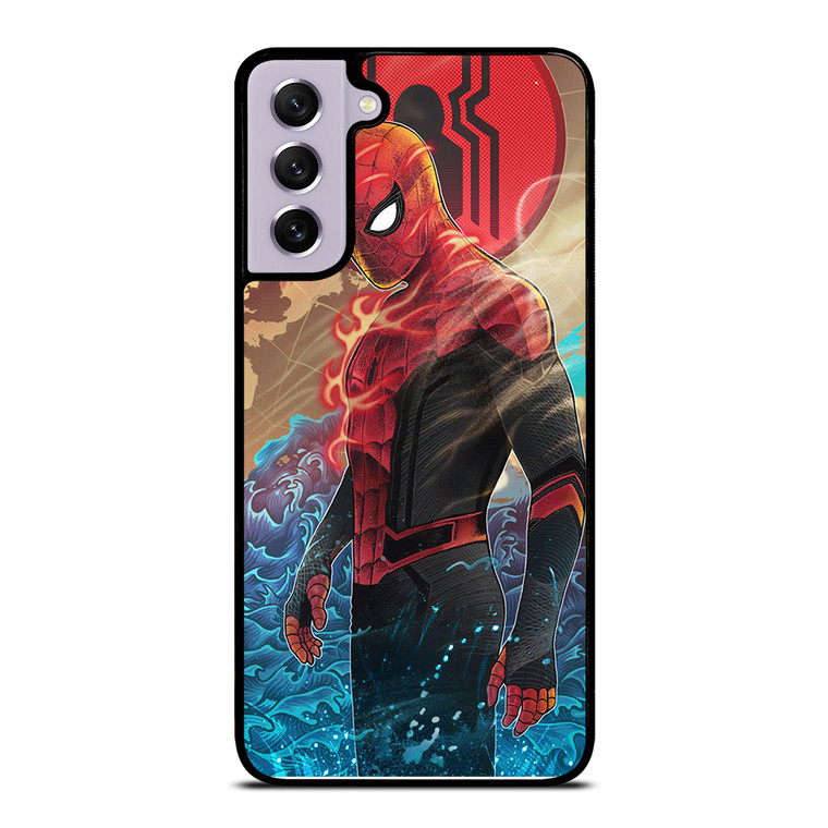 SPIDERMAN FLAME Samsung Galaxy S21 FE Case Cover