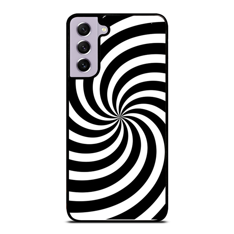 SPIRAL BLACK Samsung Galaxy S21 FE Case Cover