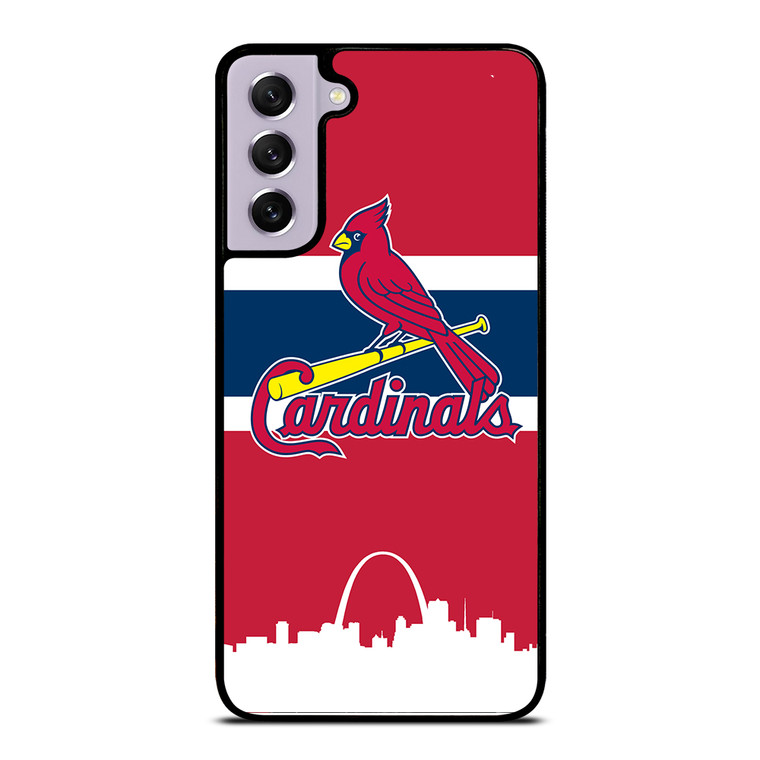 ST LOUIS CARDINALS STRIPE Samsung Galaxy S21 FE Case Cover