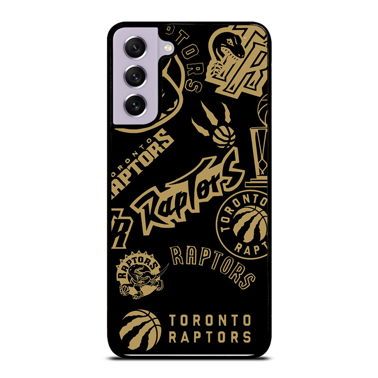 TORONTO RAPTORS LOGO COLLAGE Samsung Galaxy S21 FE Case Cover