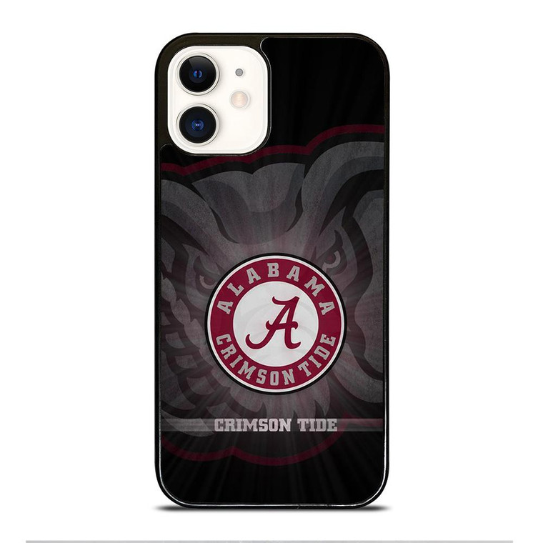 ALABAMA CRIMSON TIDE BAMA iPhone 12 Case Cover