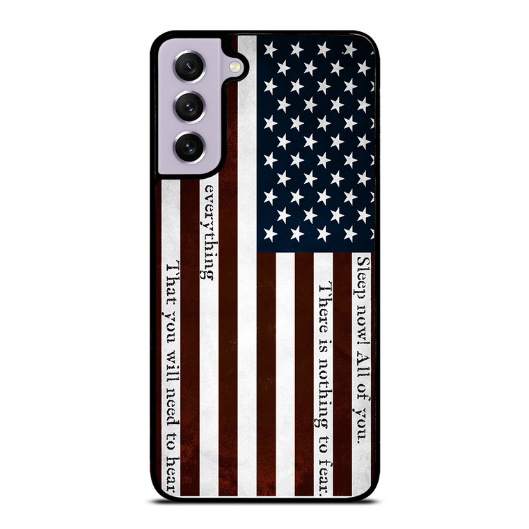 USA RED QUOTES Samsung Galaxy S21 FE Case Cover