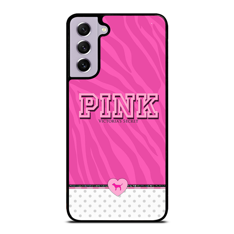 VICTORIA'S SECRET PINK DOT Samsung Galaxy S21 FE Case Cover