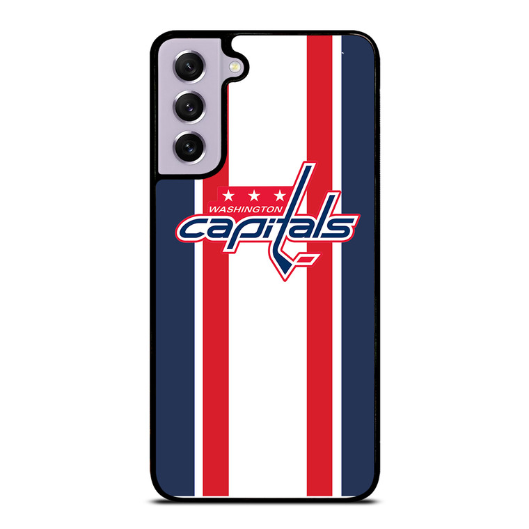 WASHINGTON CAPITALS STRIPE Samsung Galaxy S21 FE Case Cover