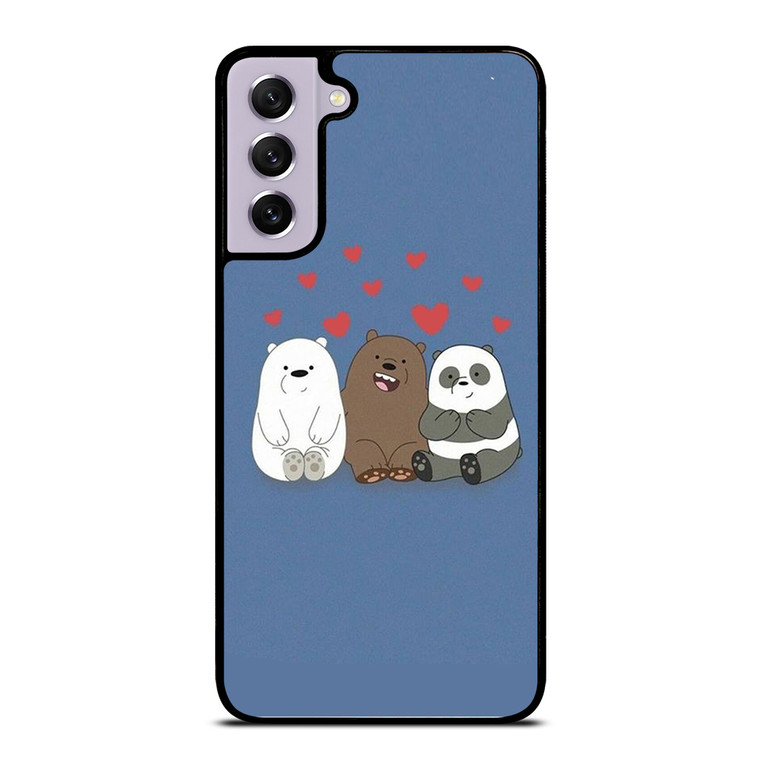 WHO WE BEAR PANDA BEAR Samsung Galaxy S21 FE Case Cover WHO WE BEAR PANDA BEAR Samsung Galaxy S21 FE Case Cover