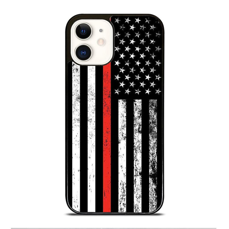 AMERICAN THIN BLACK iPhone 12 Case Cover