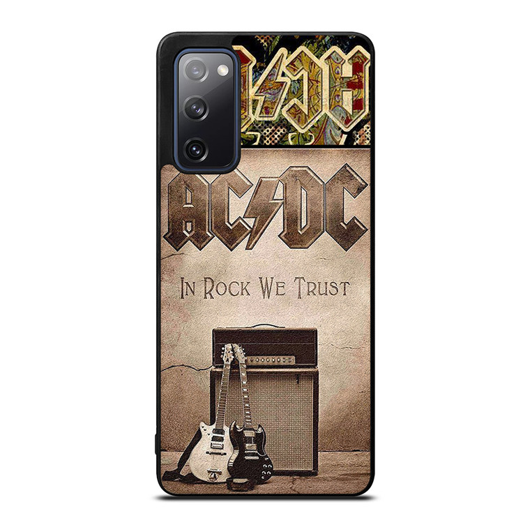 ACDC ROCK WE TRUST Samsung Galaxy S20 FE Case Cover