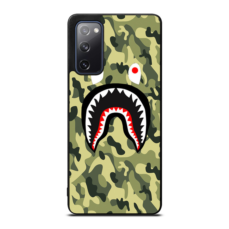 BAPE SHARK CAMO 2 Samsung Galaxy S20 FE Case Cover