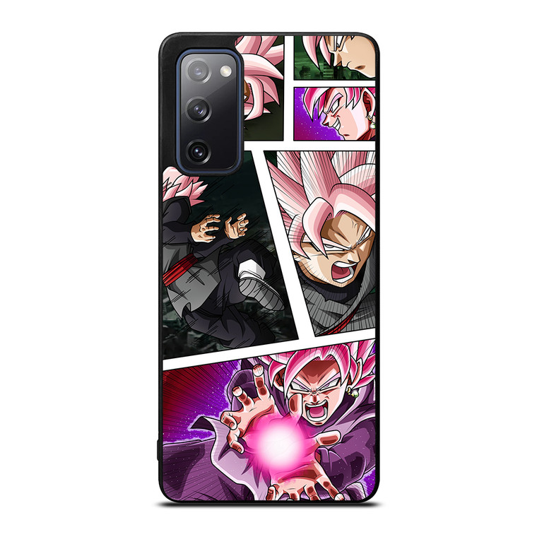 BLACK GOKU SS ROSE COLLAGE Samsung Galaxy S20 FE Case Cover