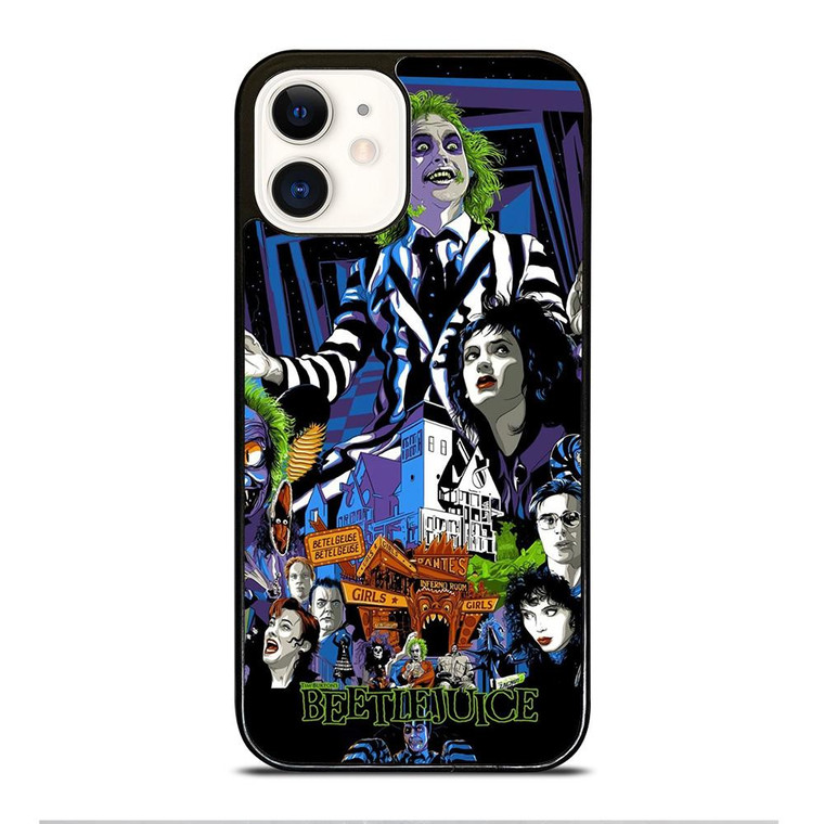 BEETLEJUICE TIM BURTON CARTOON iPhone 12 Case Cover