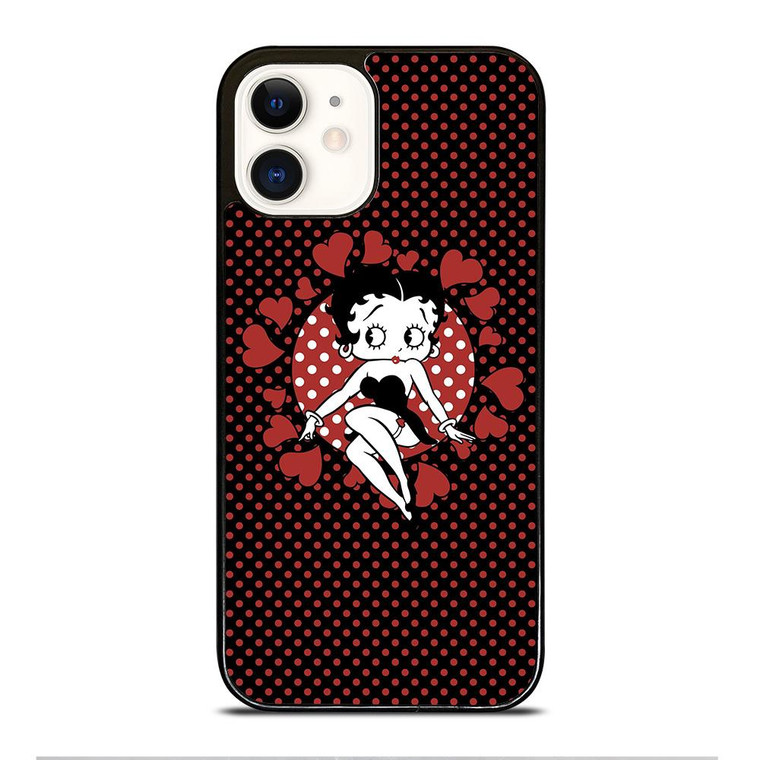 BETTY BOOP DOT iPhone 12 Case Cover