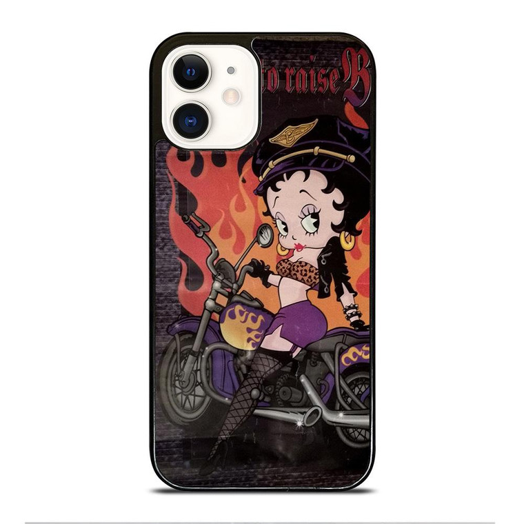 BETTY BOOP RIDE iPhone 12 Case Cover