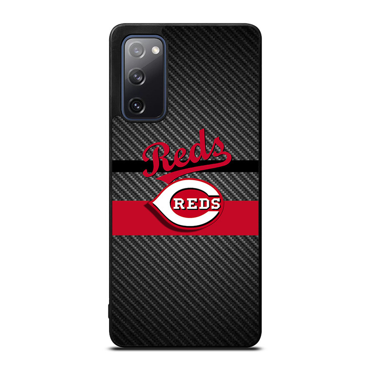 CINCINNATI REDS CARBON Samsung Galaxy S20 FE Case Cover