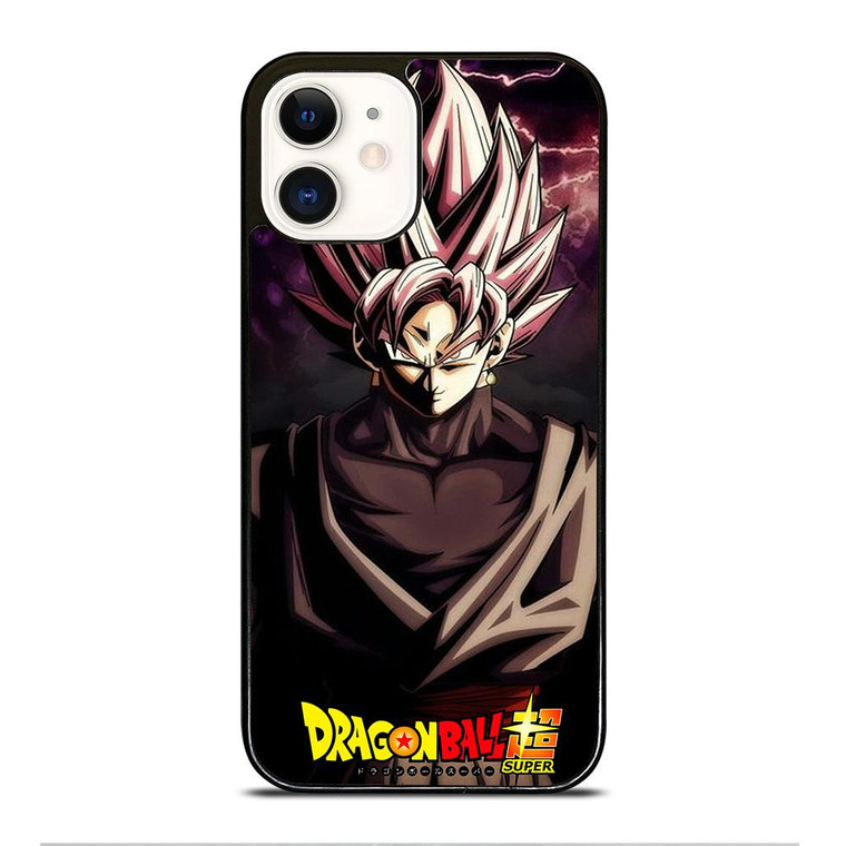 BLACK GOKU DRAGON BALL 1 iPhone 12 Case Cover
