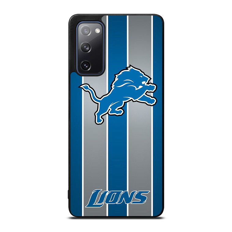 DETROIT LIONS STRIPE Samsung Galaxy S20 FE Case Cover