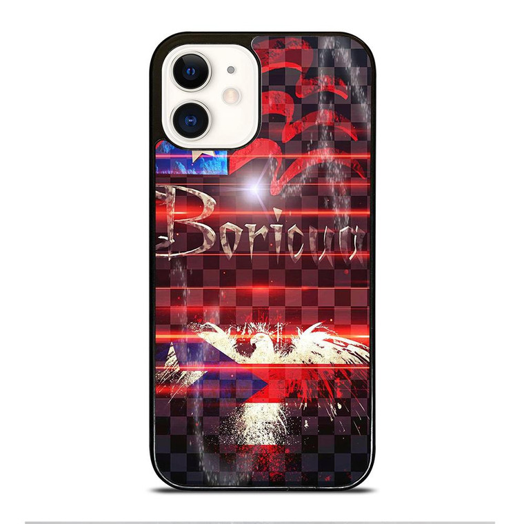 BORICUA PUERTO RICO FLAG iPhone 12 Case Cover