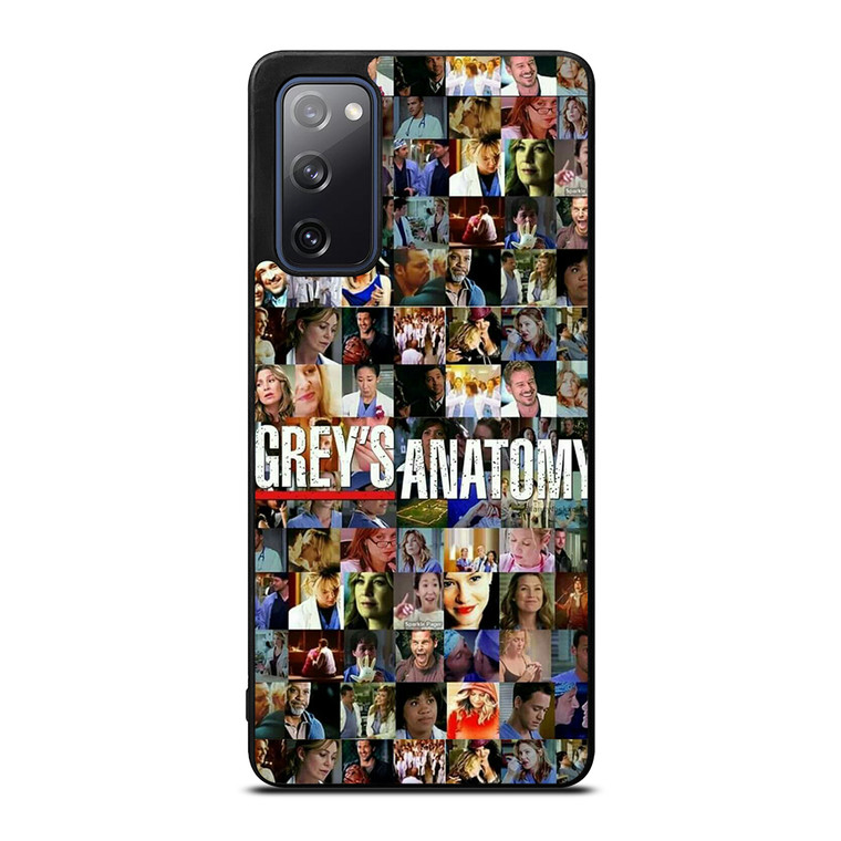 GREY'S ANATOMY COLLAGE Samsung Galaxy S20 FE Case Cover GREY'S ANATOMY COLLAGE Samsung Galaxy S20 FE Case Cover