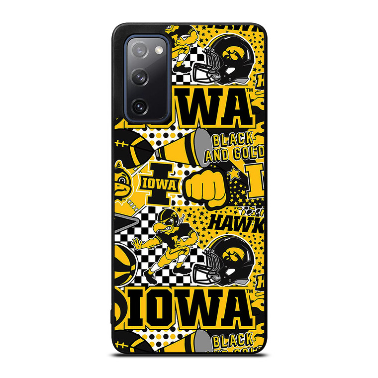 IOWA HAWKEYES COLLAGE Samsung Galaxy S20 FE Case Cover IOWA HAWKEYES COLLAGE Samsung Galaxy S20 FE Case Cover