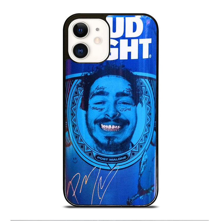BUD LIGHT BEER POST MALONE iPhone 12 Case Cover