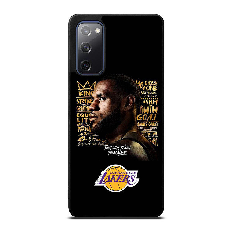 LEBRON JAMES WORD Samsung Galaxy S20 FE Case Cover