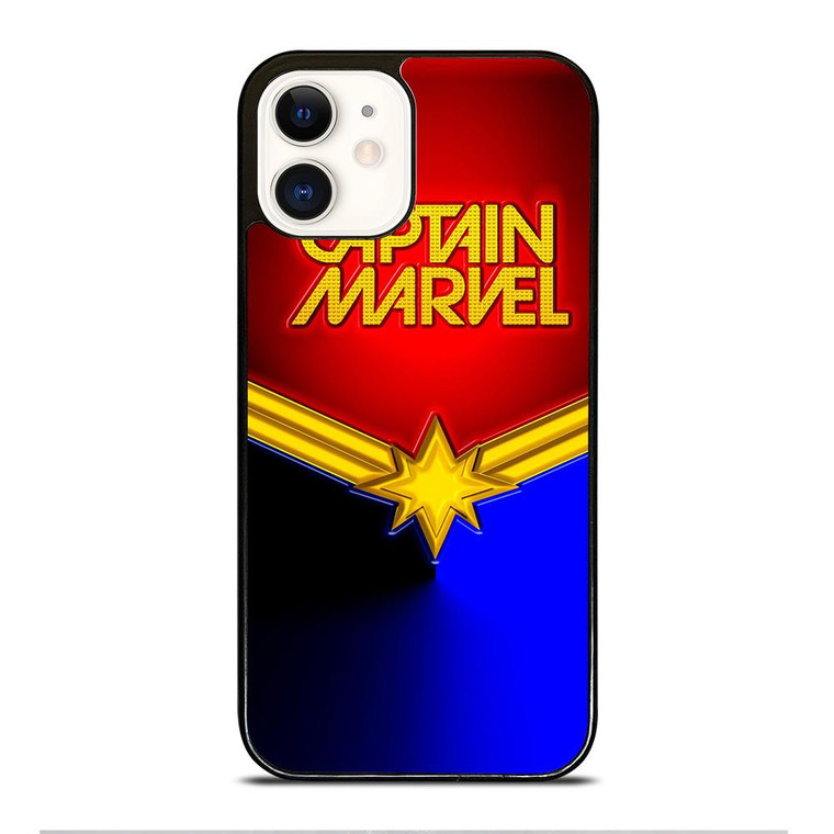 CAPTAIN MARVEL LOGO 1 iPhone 12 Case Cover