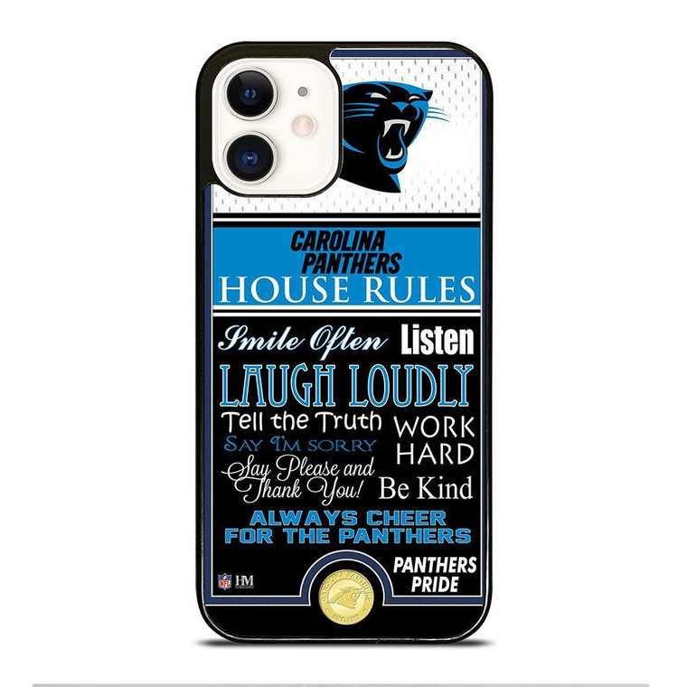 CAROLINA PANTHERS PRIDE iPhone 12 Case Cover