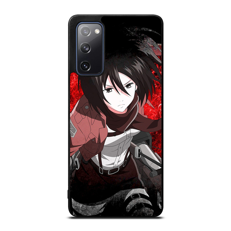 MIKASA ACKERMAN ATTACK ON TITAN 2 Samsung Galaxy S20 FE Case Cover