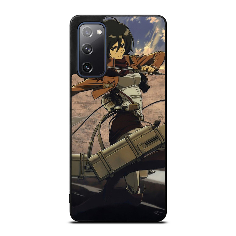 MIKASA ACKERMAN ATTACK ON TITAN ANIME Samsung Galaxy S20 FE Case Cover MIKASA ACKERMAN ATTACK ON TITAN ANIME Samsung Galaxy S20 FE Case Cover