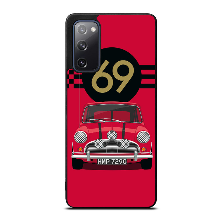 MINI COOPER RED 69 Samsung Galaxy S20 FE Case Cover MINI COOPER RED 69 Samsung Galaxy S20 FE Case Cover