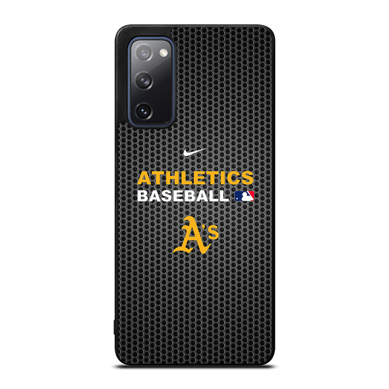 OAKLAND ATHLETICS METAL LOGO 2 Samsung Galaxy S20 FE Case Cover