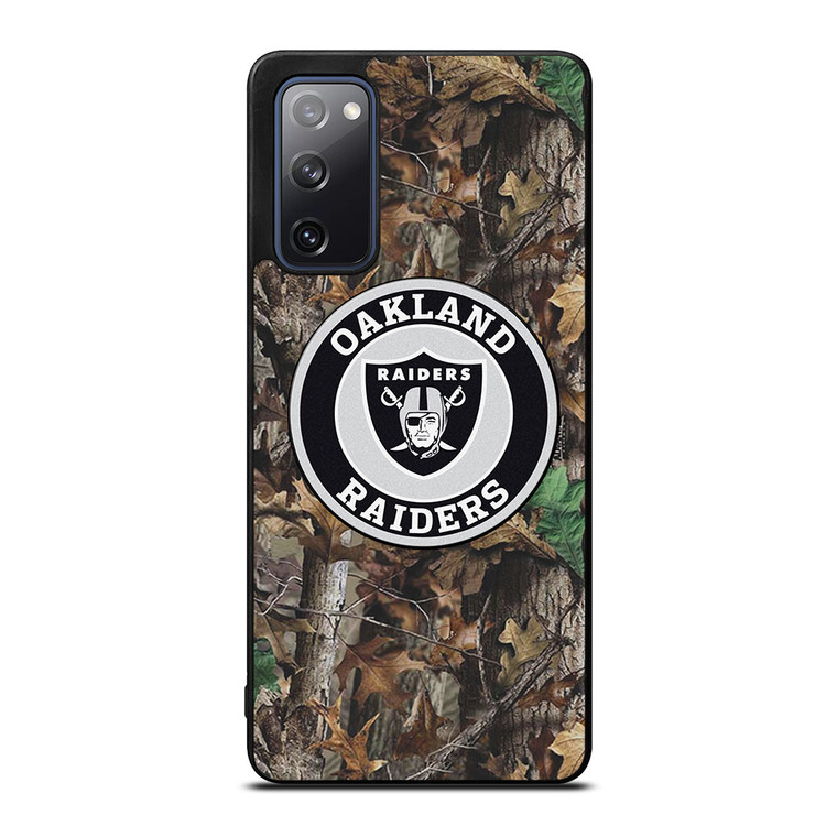 OAKLAND RAIDERS TREE CAMO Samsung Galaxy S20 FE Case Cover