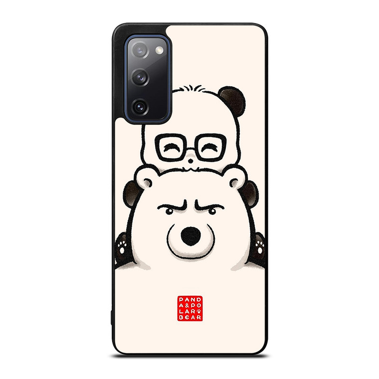 PANDA AND POLAR BEAR Samsung Galaxy S20 FE Case Cover