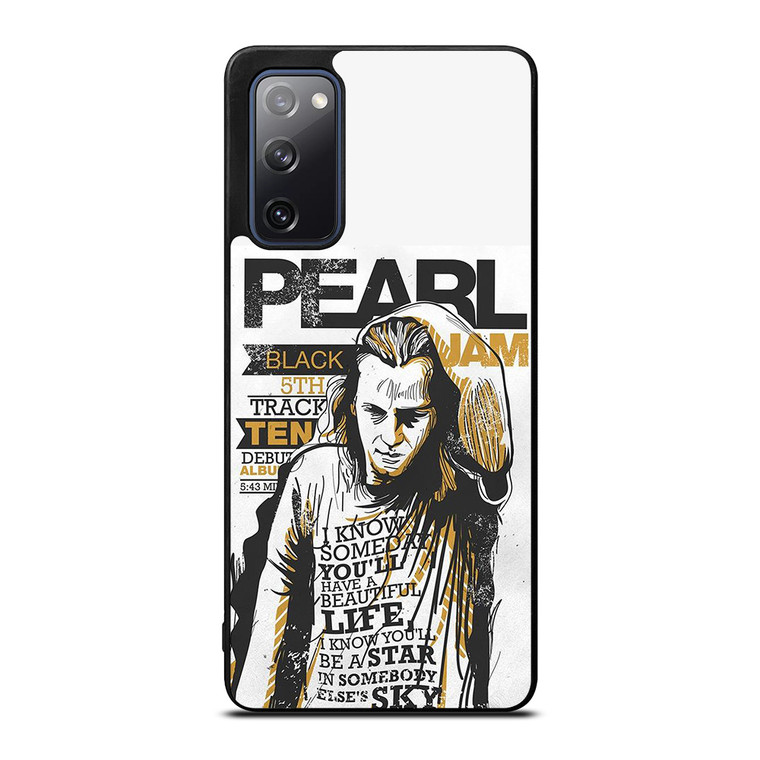PEARL JAM ROCK BAND Samsung Galaxy S20 FE Case Cover PEARL JAM ROCK BAND Samsung Galaxy S20 FE Case Cover