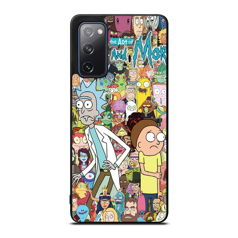 RICK AND MORTY CHHARACTER Samsung Galaxy S20 FE Case Cover