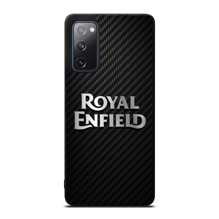 ROYAL ENFIELD CARBON LOGO Samsung Galaxy S20 FE Case Cover