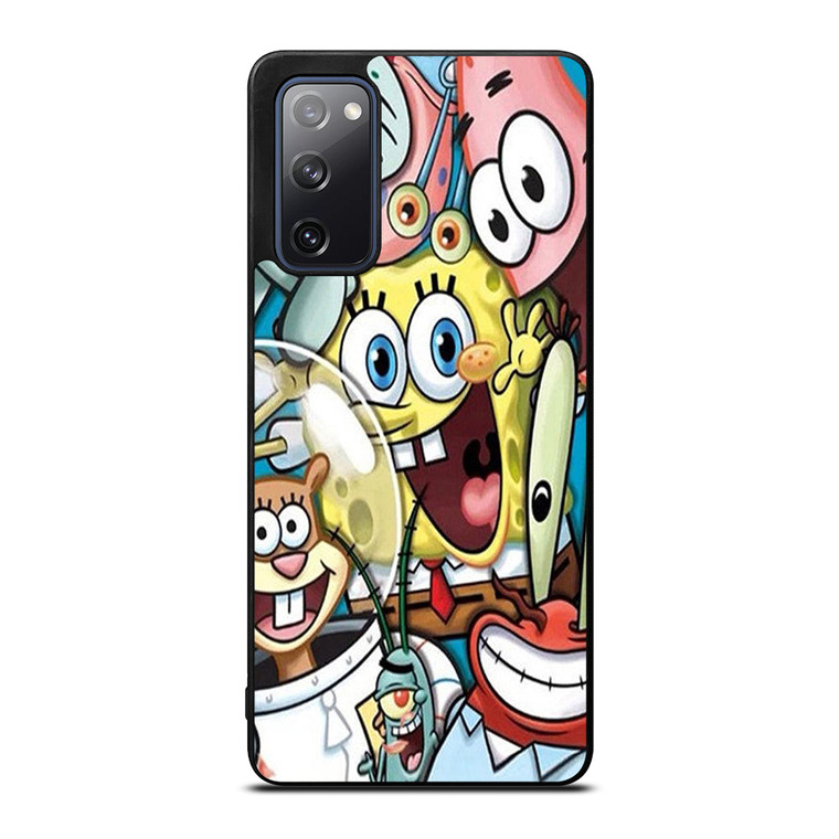 SPONGEBOB CHARACTER Samsung Galaxy S20 FE Case Cover