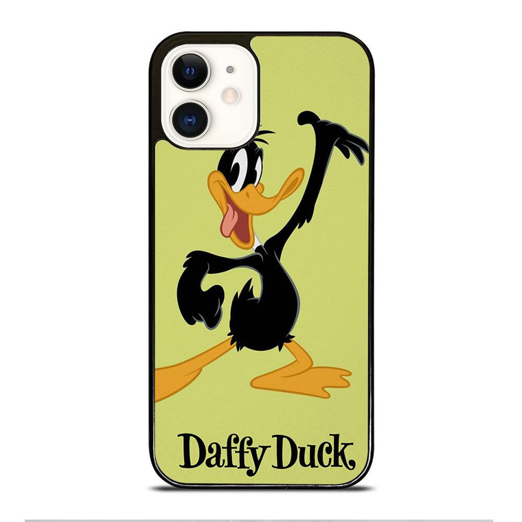 DAFFY DUCK BLACK iPhone 12 Case Cover