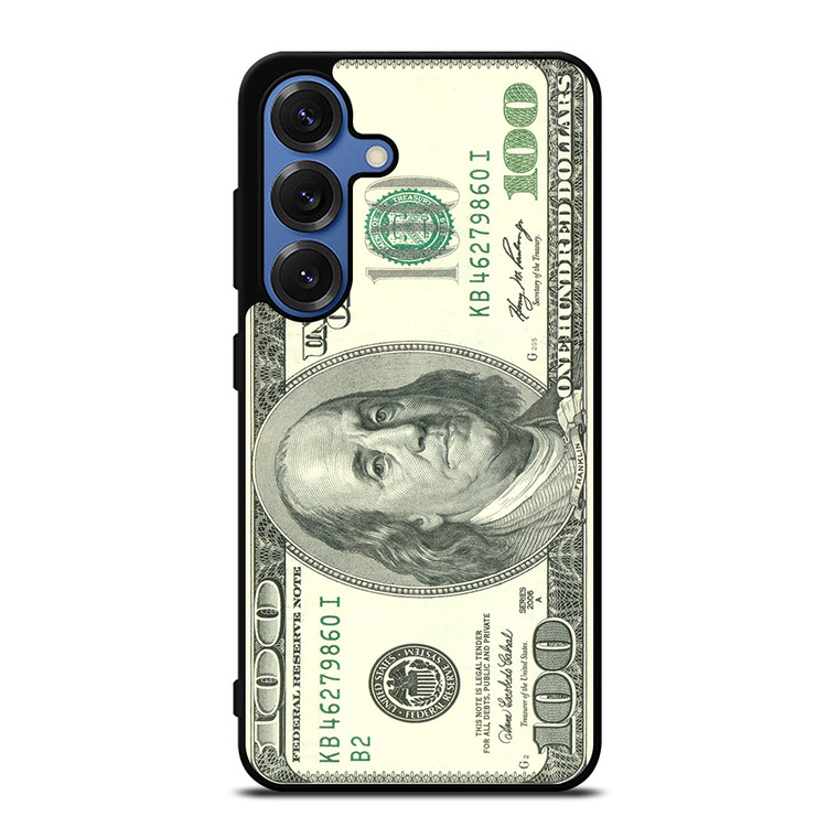 $100 DOLLAR BILL MONEY Samsung Galaxy S25 Case Cover