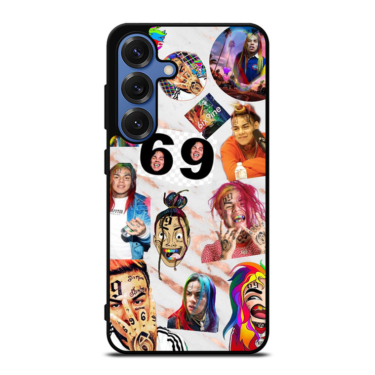 6IX9INE RAPPER COLLAGE Samsung Galaxy S25 Case Cover