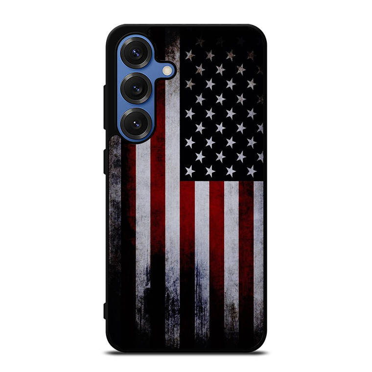 AMERICAN FLAG ART Samsung Galaxy S25 Case Cover
